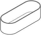 GROHE Selection Duschablage 41037 für Handtuchhalter 41035 – Weißglas, Kunststoff, 1 Etage