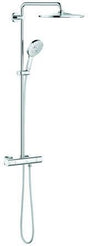 GROHE Rainshower SmartActive 310 Duschsystem mit Thermostatbatterie, Chrom, 26647