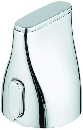 GROHE Temperaturwählgriff 47798 Chrom – Messing verchromt mit 38 °C Temperatursperre