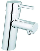 GROHE Concetto Einhand-Waschtischbatterie S-Size mit Kaltstart-Funktion und SilkMove-Technologie