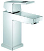 GROHE Eurocube Einhand-Waschtischbatterie mit EcoJoy und SpeedClean – Chrom