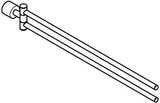 GROHE Atrio Handtuchhalter 2-armig cool sunrise – verdeckte Wandmontage, schwenkbar