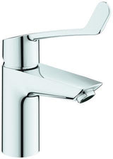 GROHE Eurosmart Professional Einhand-Waschtischbatterie S-Size mit langem Hebel und Push-open Ablaufgarnitur, Chrom