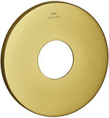 GROHE Rosette 48615 rund für Einhandmischer-Fertigmontagesets, Chrom, FastFixation, 53,1 mm