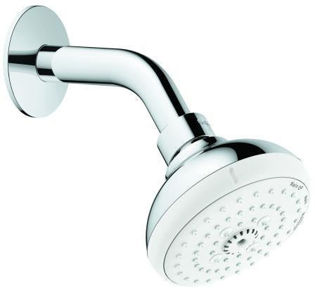 GROHE Tempesta 100 Kopfbrauseset mit 3 Strahlarten und Brausearm in Chrom