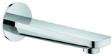 GROHE Lineare Wanneneinlauf Wandmontage mit Mousseur und Rosette – Chrom