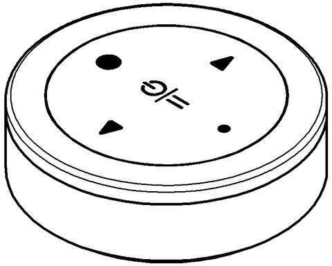 GROHE Bedienpaneel 65724 in Moon White – Steuerung für Duschsysteme