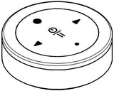 GROHE Bedienpaneel 65724 in Moon White – Steuerung für Duschsysteme