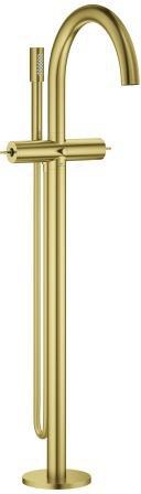 GROHE Atrio Private Collection Wannenbatterie – Bodenmontage, chrom, für Hebelgriffe