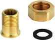 GROHE Abgangsverschraubung 1/2" R 1/2 Zoll – Komplett-Set für WC & Bidet
