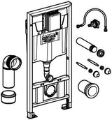 GROHE WC-Element Rapid SL 38897 – 1,20 m Vorwandmontage für WCs mit schmaler Auflagefläche