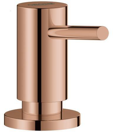 GROHE Cosmopolitan Seifenspender 500 ml – hard graphite, Wandmontage, für Flüssigseife