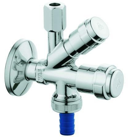 GROHE WAS-Kombieckventil 41070 Design-Gr. DN10 mit Rückflussverhinderer chrom