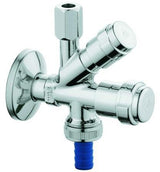 GROHE WAS-Kombieckventil 41070 Design-Gr. DN10 mit Rückflussverhinderer chrom