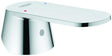 GROHE Hebel 46681 für Eurosmart C – Ersatzgriff in Chrom mit rot/blauer Temperaturanzeige