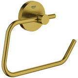 GROHE Essentials WC-Papierhalter ohne Deckel, Metall Chrom, verdeckte Befestigung