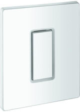 GROHE Abdeckplatte 42377 mit Drucktaste – Chrom für WC-Betätigung