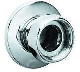 GROHE Gerader Anschluss 1 1/2" x 1 1/4" mit Rosette, 2 Stück, Chrom – für Grohtherm XL
