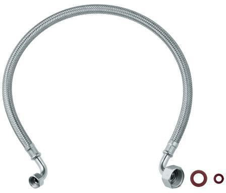 GROHE Druckschlauch 03052 flexibel – Chrom