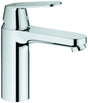 GROHE Eurosmart Cosmopolitan Einhand-Waschtischbatterie mittelhoch chrom – SilkMove & Water Saving
