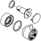 GROHE Absperrgriff Aquadimmer rund für Thermostat-Fertigmontagesets Dual chrom