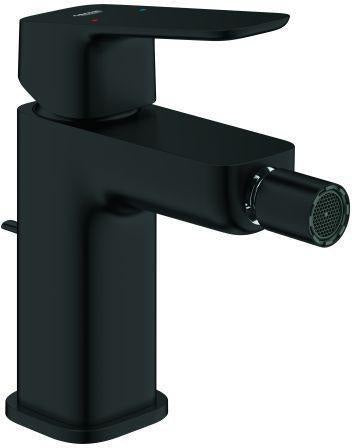 GROHE Cubeo Einhand-Bidetbatterie Chrom mit Zugstangen-Ablaufgarnitur und SilkMove