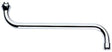 GROHE S-Auslauf 13017: 301 mm Ausladung, 3/4'' Verschraubung, Chrom
