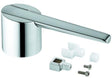 GROHE Hebel 48476 inkl. Kappe für 35 mm Kartusche – Chrom, LongLife Oberfläche