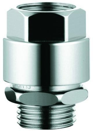 GROHE Rohrbelüfter 41238 Bauform C DN15 chrom – Rückflusssicherung nach DIN EN 1717
