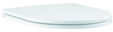 GROHE Bau Keramik WC-Sitz Soft Close Slim mit Deckel alpinweiß – Duroplast, Quick Release