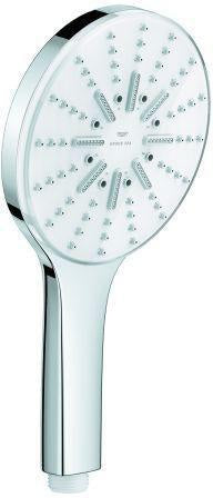 GROHE Rainshower Aqua Handbrause 3 Strahlarten 8,5 l/min Chrom – SmartTip & EcoJoy