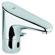 GROHE Europlus E Infrarot-Waschtisch-Elektronikarmatur mit Mischung und 6V Batterie, Chrom
