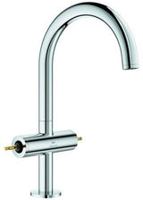 GROHE Atrio Private Collection Waschtisch-Einlochbatterie L-Size chrom – für Hebelgriffe