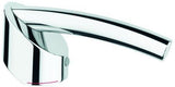 GROHE Hebel 46502 für Tenso FMS Einhandmischer Wanne/Brause – Chrom, Temperaturanzeige rot/blau