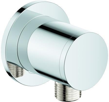 GROHE Tempesta Wandanschlussbogen 1/2 Zoll eigensicher gegen Rückfließen mit Rosette in Chrom