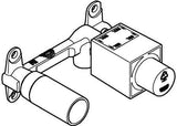 GROHE Einhand-Universal-Einbaukörper 23200 für 2-Loch-Waschtisch-Wandbatterien – SilkMove-Technologie