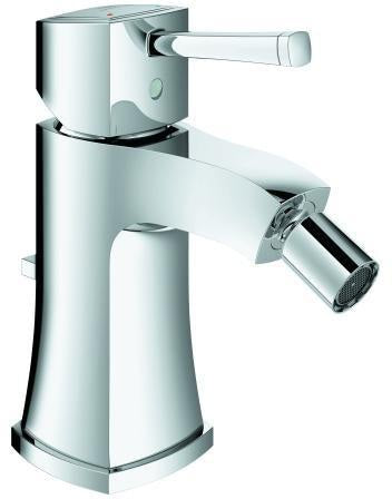 GROHE Grandera Einhand-Bidetbatterie mit Zugstangen-Ablaufgarnitur, Chrom