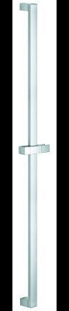 GROHE Euphoria Cube Brausestange 900 mm Chrom – Eckige Duschstange mit Gleiter und Gelenkstück