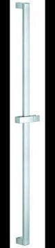 GROHE Euphoria Cube Brausestange 900 mm Chrom – Eckige Duschstange mit Gleiter und Gelenkstück