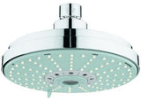 GROHE Rainshower Cosmopolitan 160 Kopfbrause mit 4 Strahlarten – Chrom, 11,5 l/min