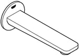 GROHE Lineare Wanneneinlauf Wandmontage mit Mousseur und Rosette – Chrom