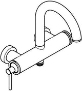 GROHE Atrio Einhand-Wannenbatterie 24367 Wandmontage Chrom – SilkMove & LongLife