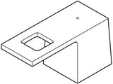 GROHE Griffpaar 48321 für Eurocube 3-Loch-Waschtischbatterie, Markierung blau/rot, Chrom