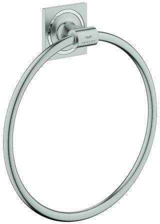 GROHE Handtuchring Allure 40339_1 in Cool Sunrise gebürstet – Metall, verdeckte Befestigung, schwenkbar