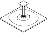 GROHE Rainshower Mono 310 Cube Kopfbrause-Set Deckenauslass 142 mm, 1 Strahl, 7,5 l/min, Chrom
