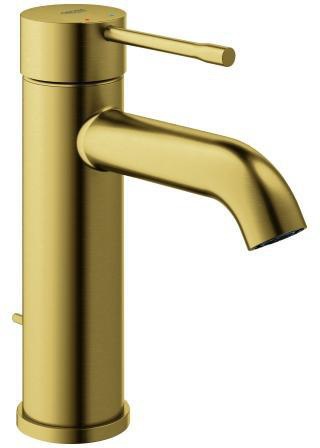 GROHE Essence Einhand-Waschtischbatterie S-Size cool sunrise gebürstet mit SilkMove und EcoJoy