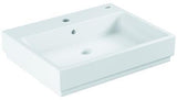 GROHE Cube Keramik Aufsatzwaschtisch 100 cm mit PureGuard und Überlauf – alpinweiß