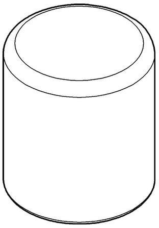 GROHE Umstellknopf 64309 chrom für Einhebelmischer und Thermostate – Wandmontage