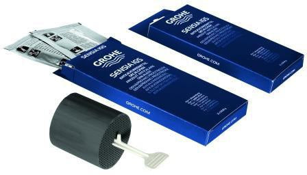 GROHE Pflegeset 46884 für Sensia IGS Dusch-WC – Entkalker & Geruchsfilter, chrom