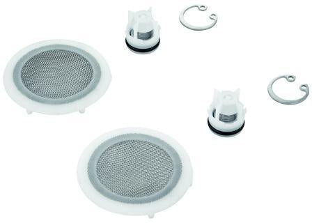 GROHE Rückflussverhinderer 47507 für Taron/Ectos THM DN15 – 2 Stück, chrom